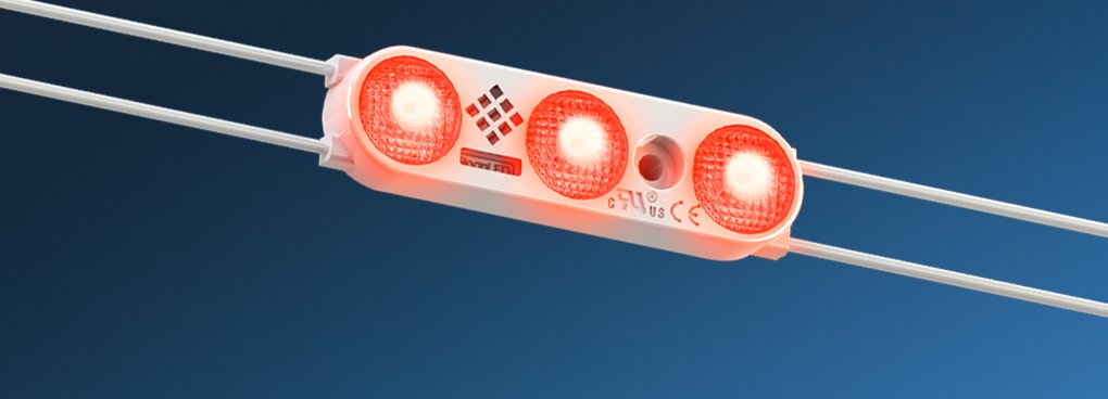 SloanLED Prism red LED module flexface